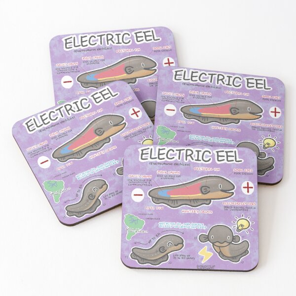 Item preview, Electric eel in a nutshell designed and sold by whaletinyfish.