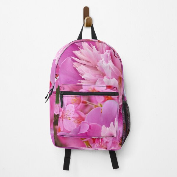 Item preview, Pink Peony and Cherry Blossom Abstract Floral Design designed and sold by silviaol.