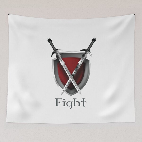Item preview, Shield and Gladius Fight designed and sold by NiceShirtY.