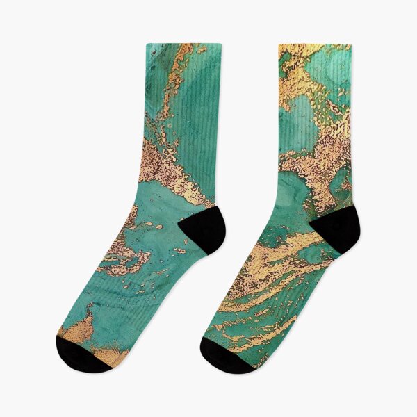 Item preview, Green and gold marble effect designed and sold by DotorEaon.