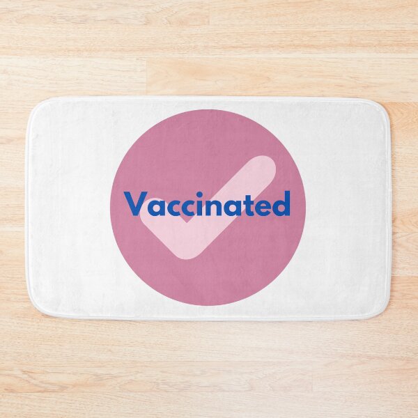 Item preview, vaccinated check designed and sold by Mywaymylife.