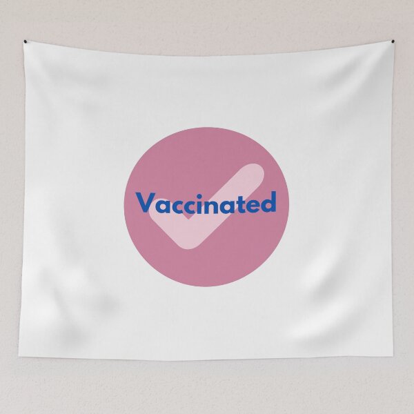 Item preview, vaccinated check designed and sold by Mywaymylife.