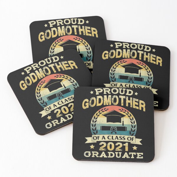 Item preview, Proud Godmother Of A Class Of 2021 Graduate Vintage  designed and sold by christinero2.