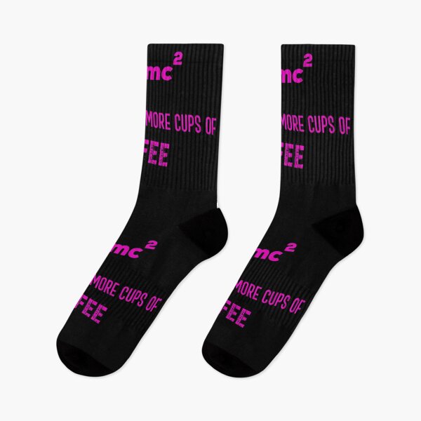 Item preview, E = mc2 Energy = More Cups Of Coffee !! On Black Background designed and sold by UncleStuScience.