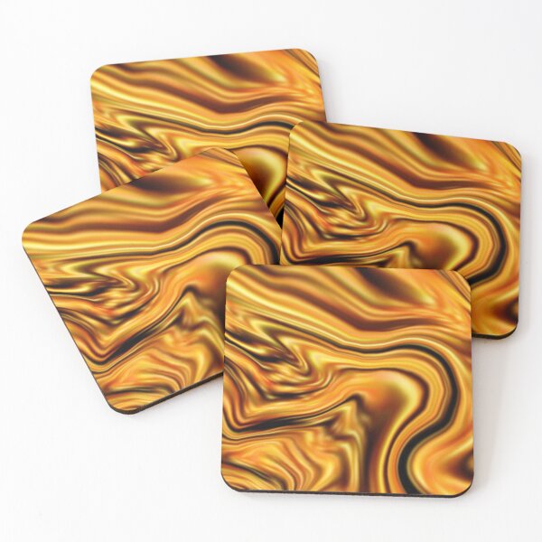 Item preview, Holographic Marble , Liquid Metallic Gold, Copper and Black designed and sold by ACC .