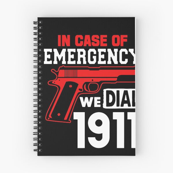 Item preview, In Case of Emergency We Dial 1911 Second Amendment Patriotic designed and sold by henrydy.