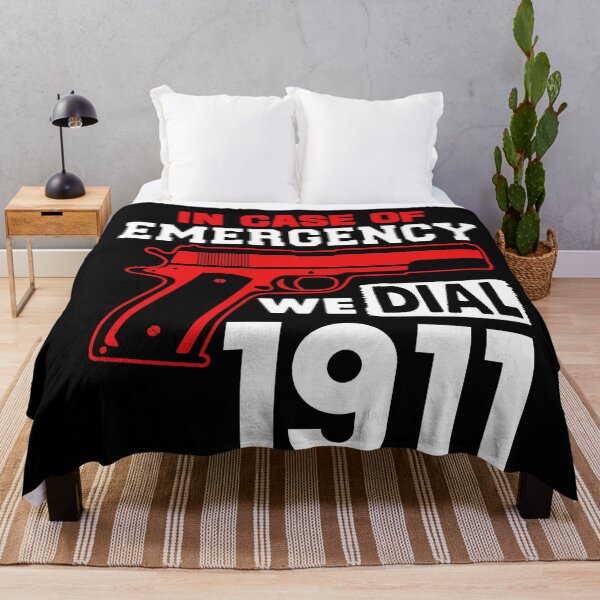 Item preview, In Case of Emergency We Dial 1911 Second Amendment Patriotic designed and sold by henrydy.