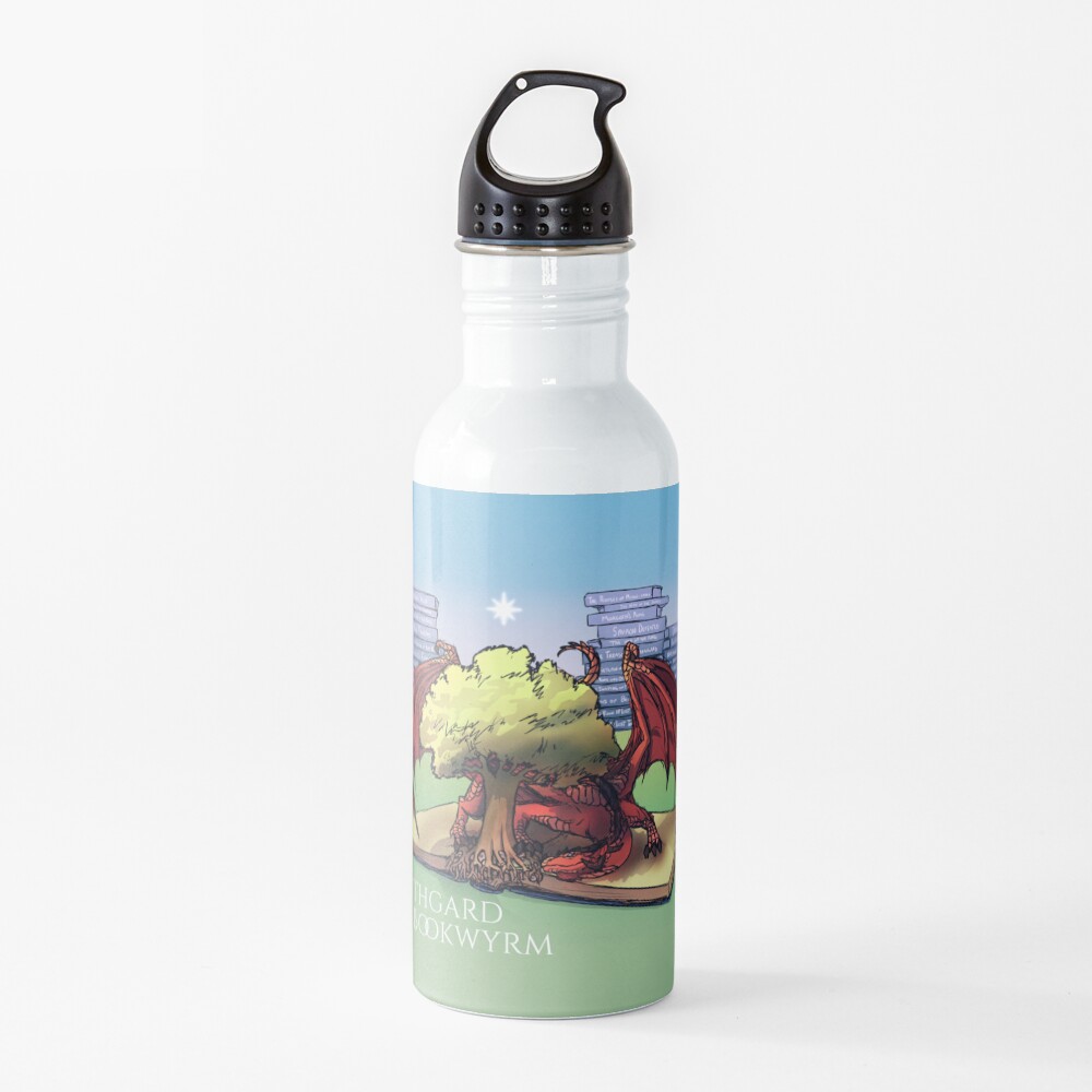 Mythgard Bookwyrm Water Bottle