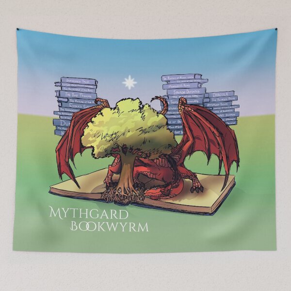 Item preview, Mythgard Bookwyrm designed and sold by SignumStore.