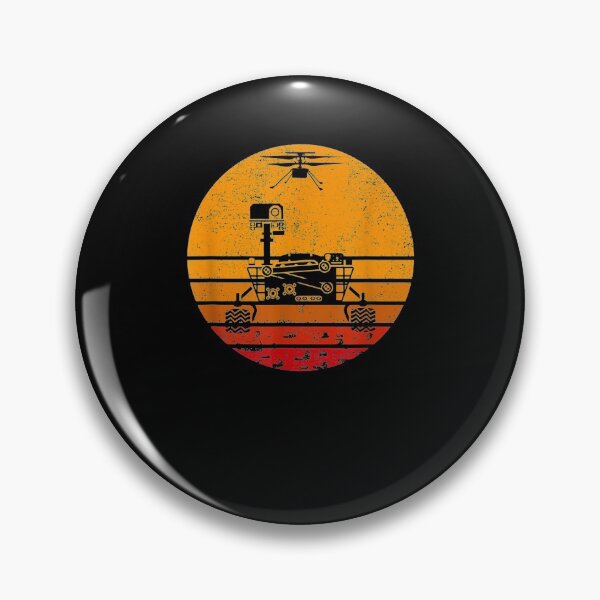 Item preview, Retro Perseverance Mars Rover Ingenuity 2021 Vintage Nasa  designed and sold by christinero2.