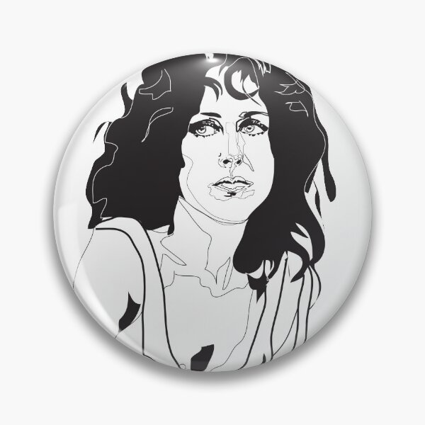 Item preview, Grace Slick Black and White designed and sold by Lizzy M.