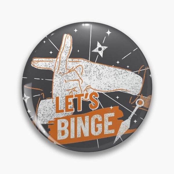 Item preview, Let's Binge Ninja Anime designed and sold by otakurastyle.