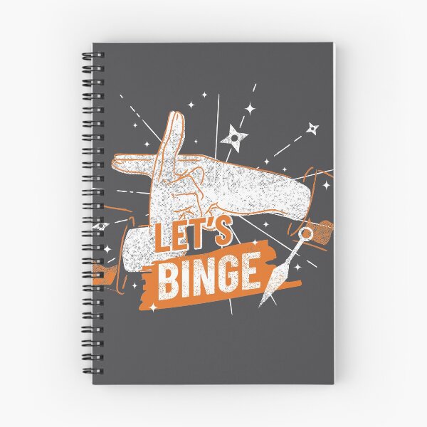 Item preview, Let's Binge Ninja Anime designed and sold by otakurastyle.