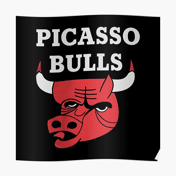 Picasso Red Bulls Poster