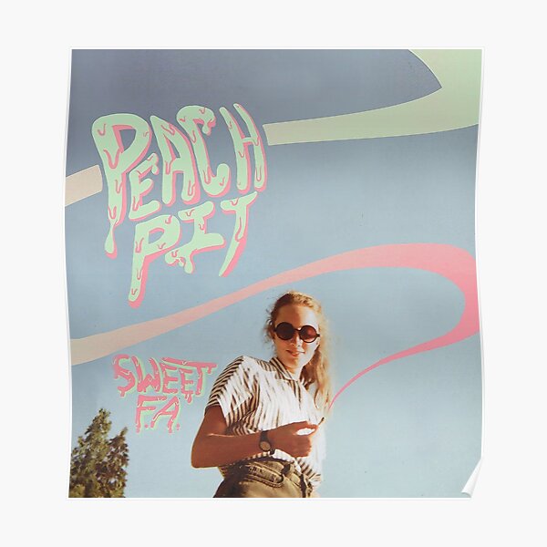 Peach Pit Posters Redbubble