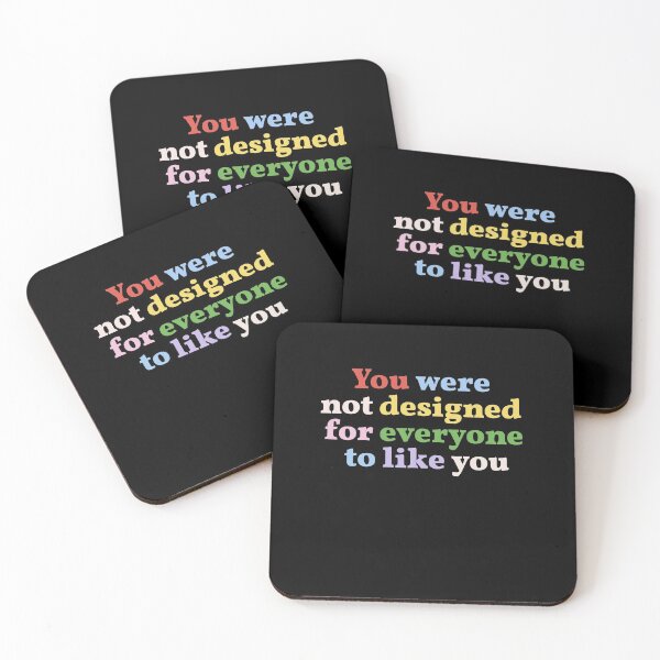 Item preview, You were not designed for everyone to like you - bold colourful aesthetic designed and sold by primaldolphin.