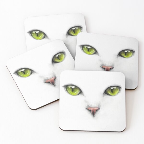 Item preview, cute cat with red nose designed and sold by Topventas.