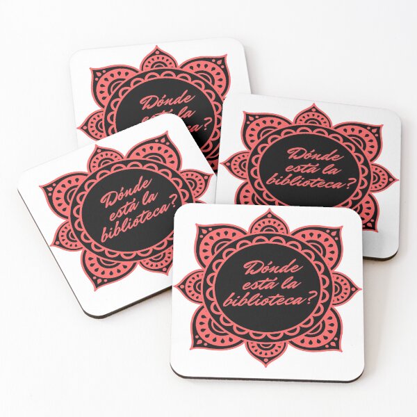 Item preview, Dónde está la biblioteca mexican spanish designed and sold by DerEmmat.