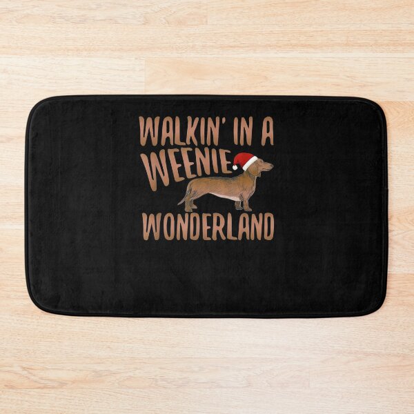 Item preview, Walking In A Weenie Wonderland Festive Dog Lover Christmas  designed and sold by christinero2.