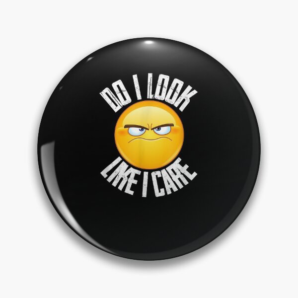 Item preview, Do I Look Like I Care Funny Grumpy Anti Social  designed and sold by christinero2.