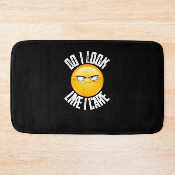 Item preview, Do I Look Like I Care Funny Grumpy Anti Social  designed and sold by christinero2.