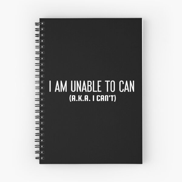 Item preview, I'm Unable To Can designed and sold by Wachi-A.