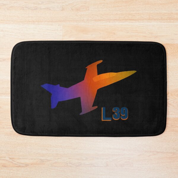 Item preview, Silueta colorida del entrenador de aviones de combate L-39 designed and sold by FileStyle.