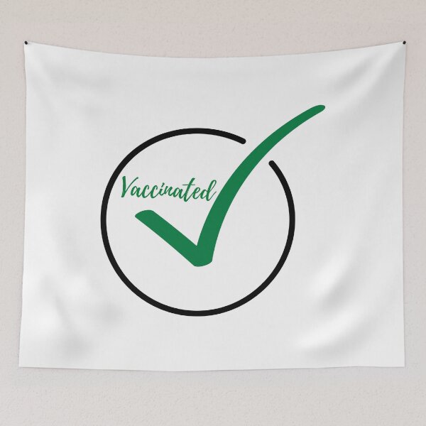 Item preview, Vaccinated Check designed and sold by Mywaymylife.
