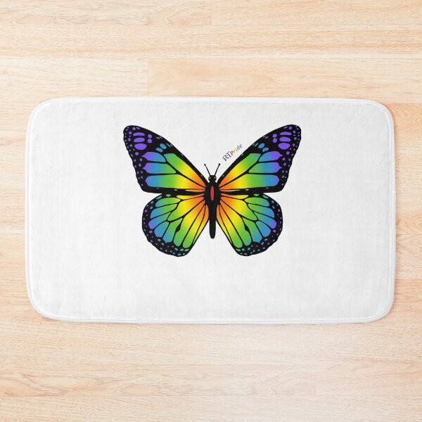 Item preview, Rainbow butterfly, realistic designed and sold by RikkyTeesPride.