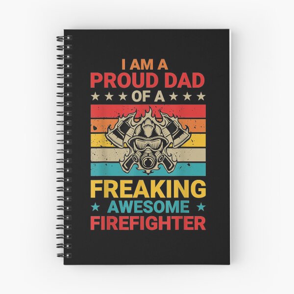 Item preview, Mens I'm A Proud Dad Of A Freaking Awesome Firefighter Father  designed and sold by mylahKristian.