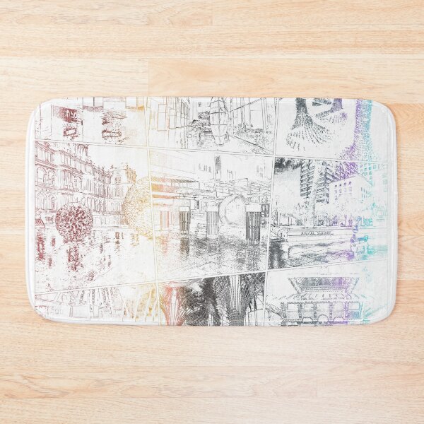 Item preview, City Collage Light Leaks designed and sold by ppddesigns.