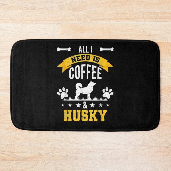 Item preview, I Need Coffee And Husky Dog Lover  designed and sold by mylahKristian.