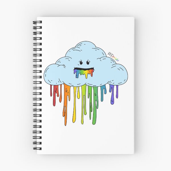 Item preview, Puking rainbow cloud designed and sold by RikkyTeesPride.