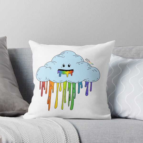 Item preview, Puking rainbow cloud designed and sold by RikkyTeesPride.