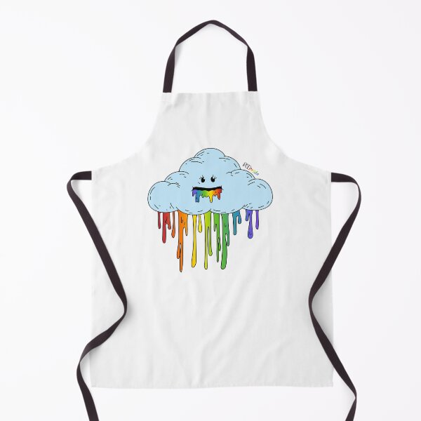 Item preview, Puking rainbow cloud designed and sold by RikkyTeesPride.