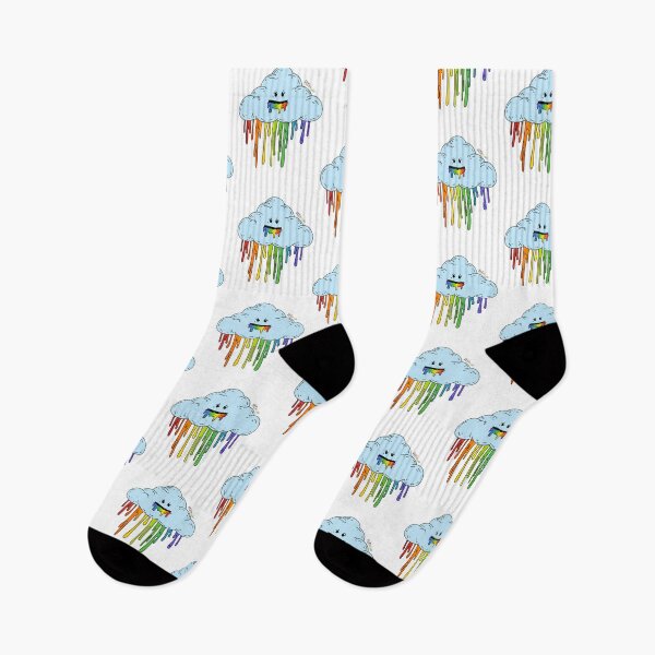 Item preview, Puking rainbow cloud designed and sold by RikkyTeesPride.
