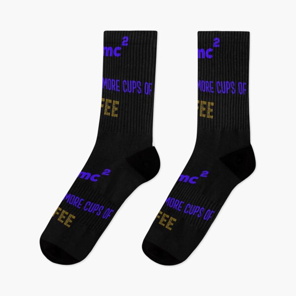Item preview, E = mc2 Energy = More Cups Of Coffee !! On Black Background designed and sold by UncleStuScience.