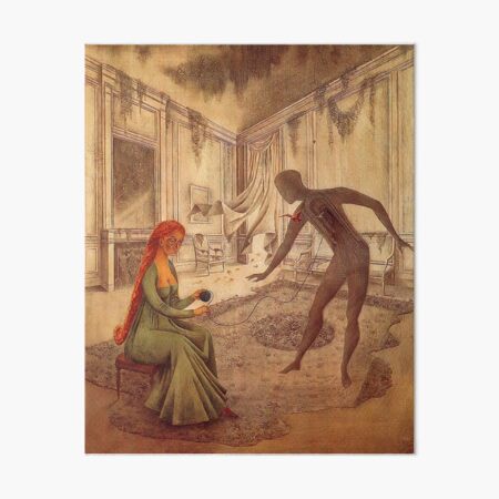 Item preview, Dead Leaves by Remedios Varo designed and sold by IndieArtDream.