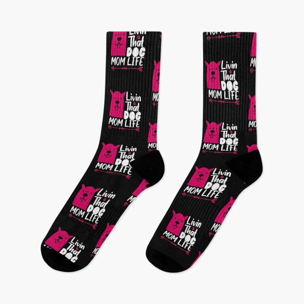 Item preview, Living that dog mom life designed and sold by TheFlipRepublic.