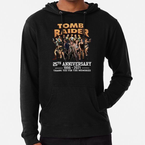 Thank You for The Memories 25th Anniversary 1996 2021 Tomb Raider T-Shirts Gift For Fans, For Men and Women, Gift Mother Day, Father Day Lightweight Hoodie