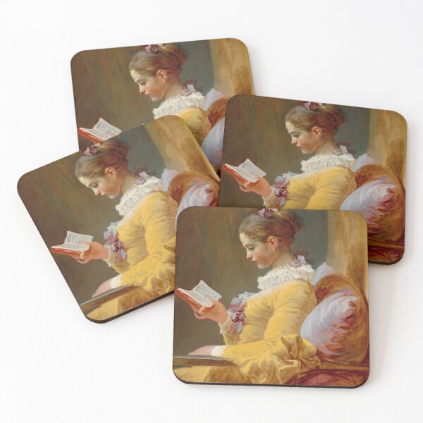 Item preview, Young Girl Reading designed and sold by Freyas-Eventyr.