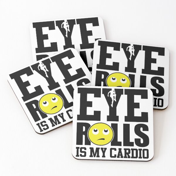 Item preview, Eye Rolling Is My Cardio designed and sold by GravitiTees.