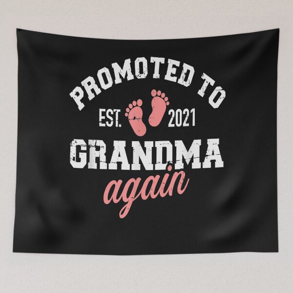 Item preview, Promoted To Grandma Again, Grandma 2021 | Gift Idea | Gift For Grandma |  designed and sold by LanPhan.
