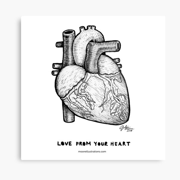 Love From Your Heart Canvas Print