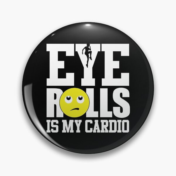 Item preview, Eye Rolling Is My Cardio | Don't Want To Exercise designed and sold by GravitiTees.