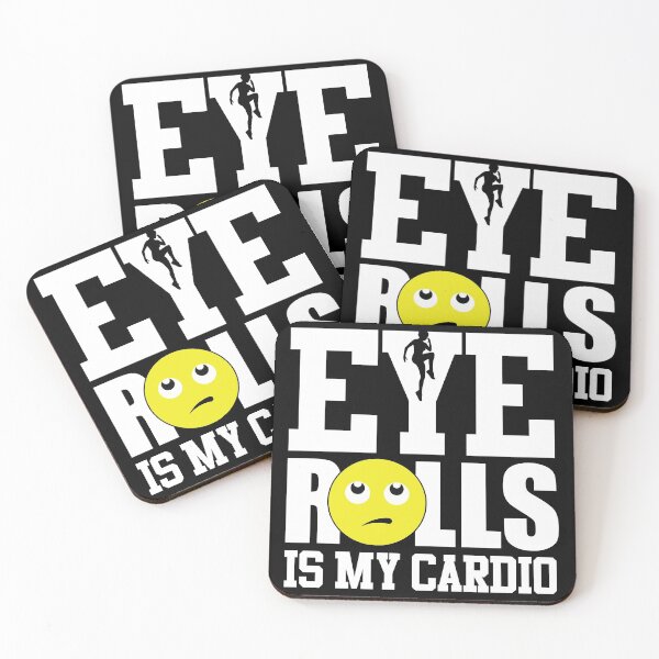Item preview, Eye Rolling Is My Cardio | Don't Want To Exercise designed and sold by GravitiTees.