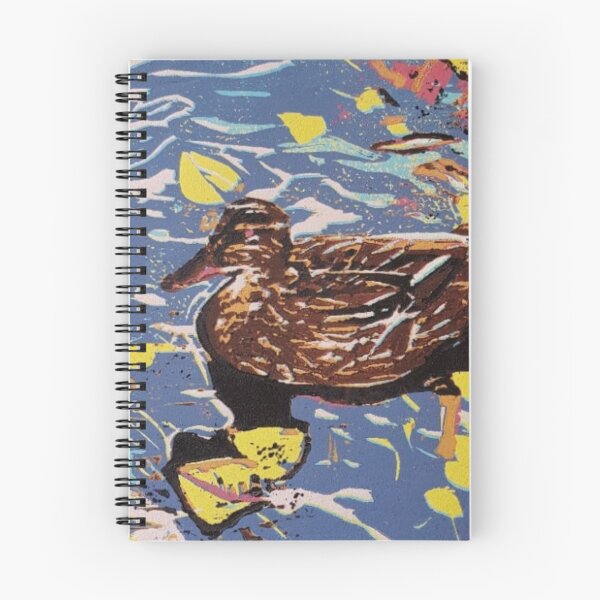 Item preview, Autumn Duck woodcut designed and sold by ChristineDavisArt.