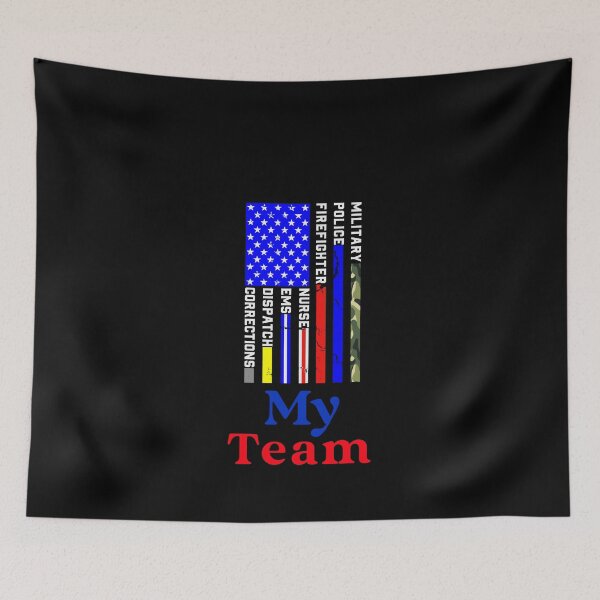 Item preview, Life saving team American flag designed and sold by JustSaiyan1.