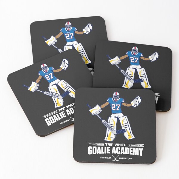 Item preview, TRE White Goalie Academy Essential designed and sold by MollyBStaley.