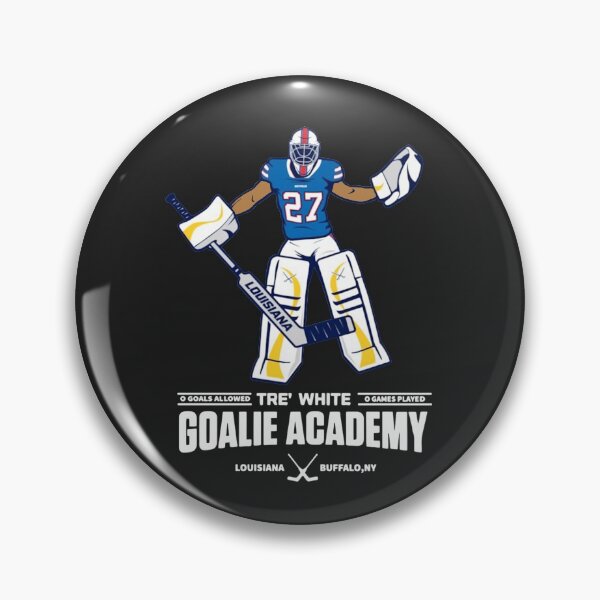 Item preview, TRE White Goalie Academy Essential designed and sold by MollyBStaley.